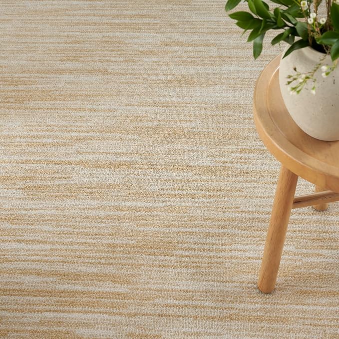 Nourison Home Nourison Essentials Ivory Gold 12' x 15' Area Rug - Image 5