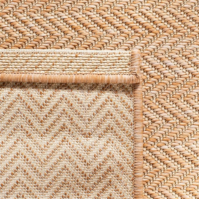 SAFAVIEH Outdoor Square Rug 5'3" - Image 7