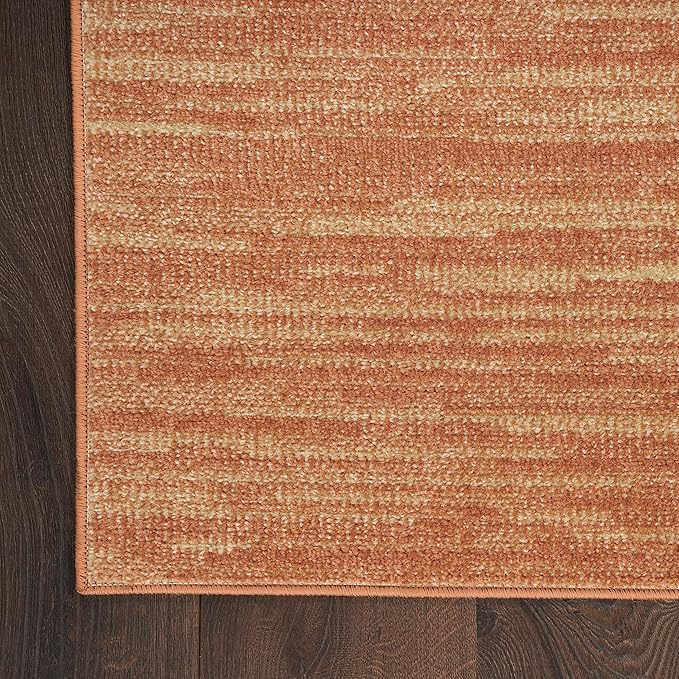 Nourison Home Nourison Essentials Rust 4' x 6' Area Rug - Image 7