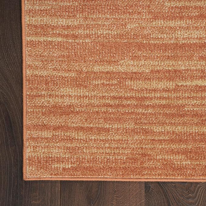 Nourison Home Nourison Essentials Rust 9' x Square Area Rug - Image 6