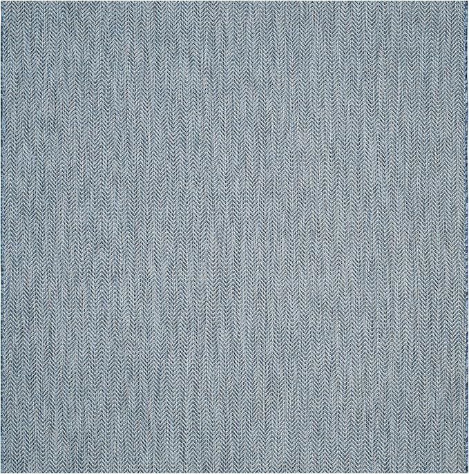 SAFAVIEH Outdoor Square Rug 6'7" - Image 2